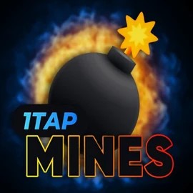 Official Casino Games logo: 1Tap Mines by Turbo Games at Total Casino