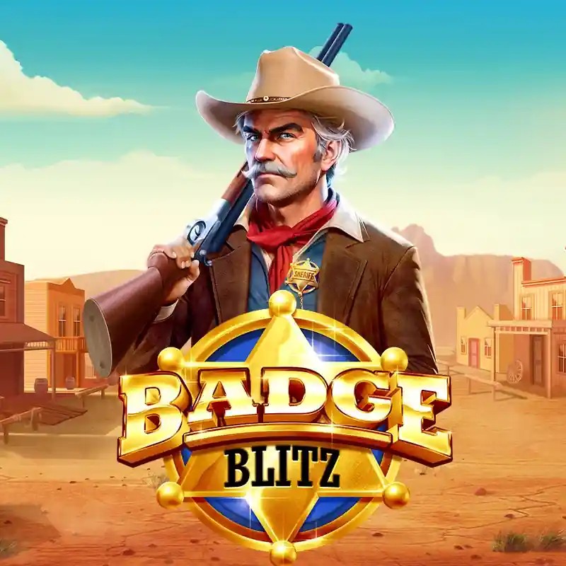 Badge Blitz game by Pragmatic Play – logo hosted on Total Casino
